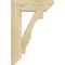 Ekena Millwork Balboa Slat Rough Sawn Bracket, Douglas Fir, 4"W x 16"D x 24"H BKT04X16X24BOA06RDF - alternate 3